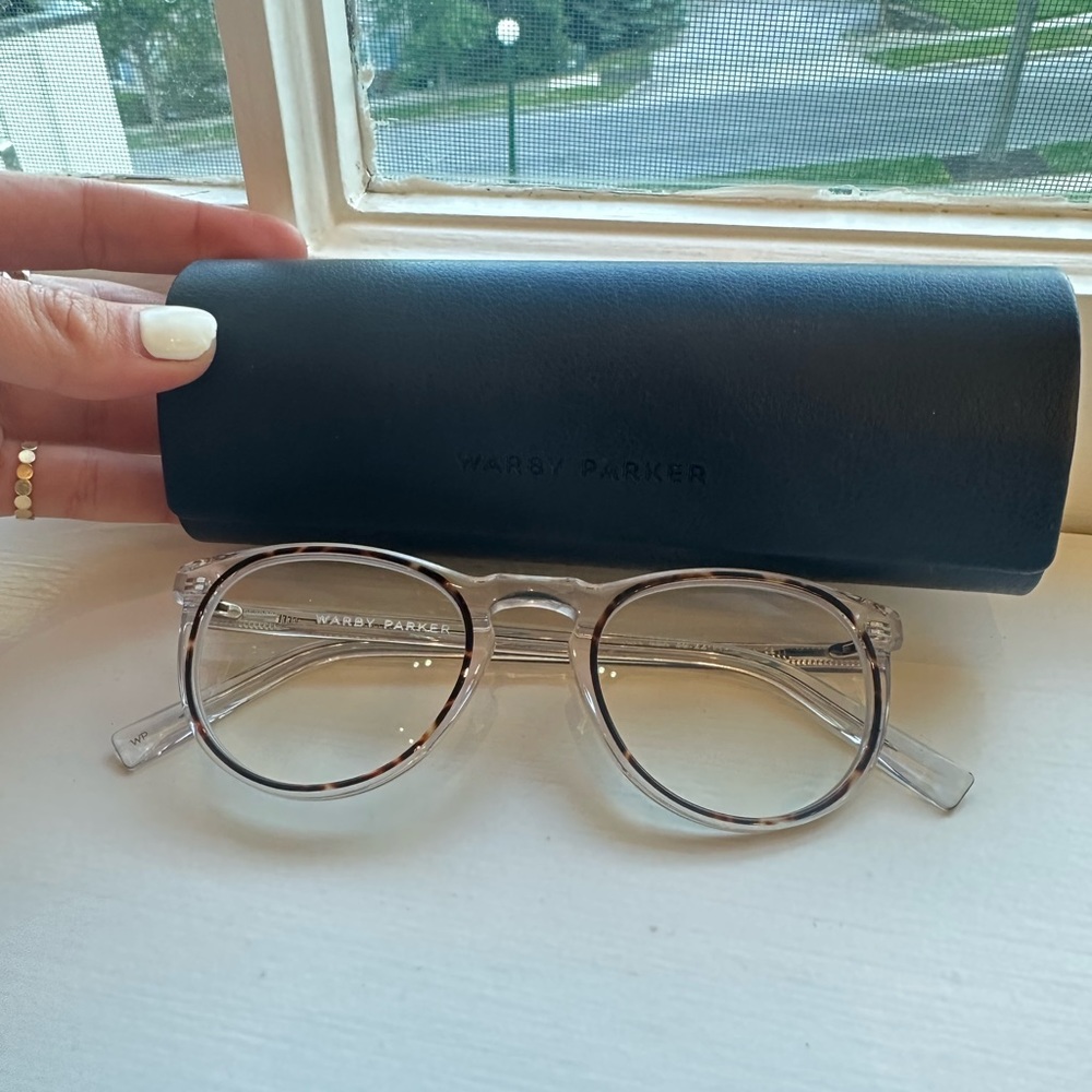 Warby Parker Reading & Blue-light Glasses .75